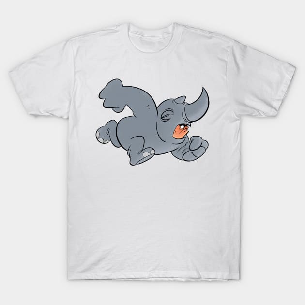 Rhino T-Shirt by FanartFromDenisGoulet
